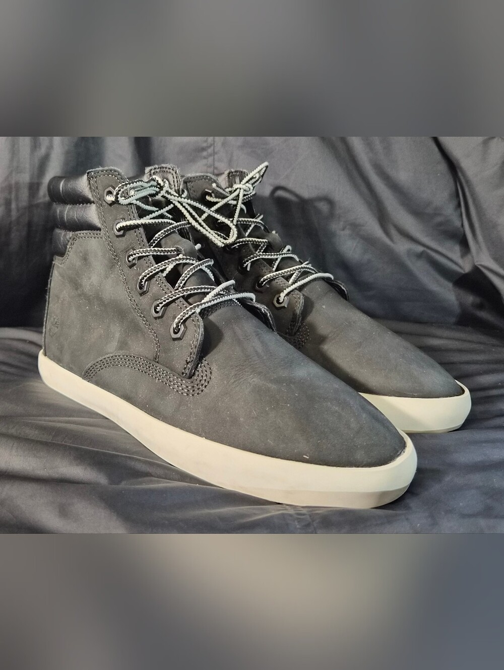 Women's Timberland Dausette Black Suede Boots (A1VAB) Sz. 8.5